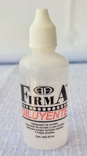 Diluyente Para Esmaltes De Uñas Firma Gotero