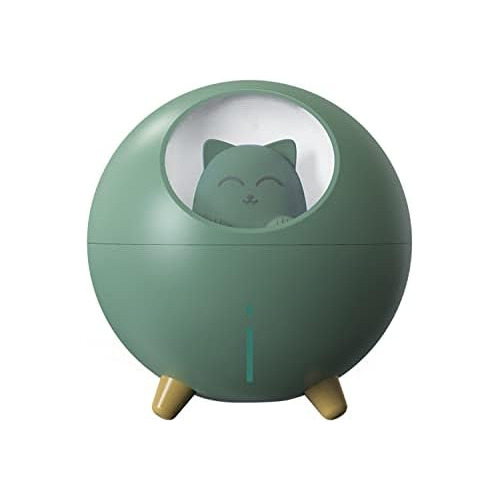 Humidificador Pequeño Y Lindo Usb, 7 Colores De Luces,...