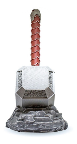 Martillo Thor Birome - Mjoln Figura Impresa En 3d Excelente