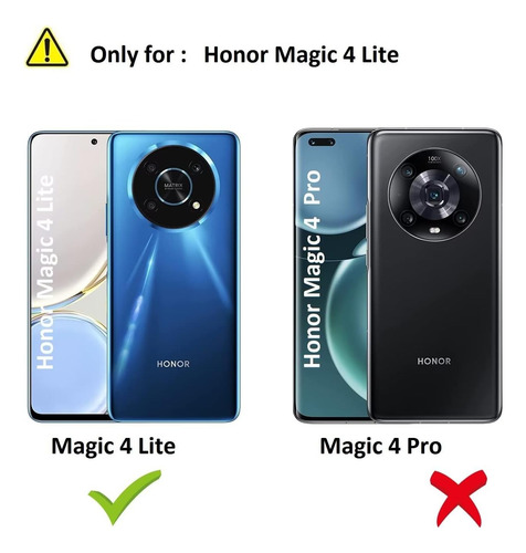 Funda Uso Rudo Carcasa Para Magic 4 Lite/honor X9+mica Rojo Huawei Honor Magic 4 Lite/honor X9 4g/5g/honor X30 5g