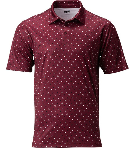 Tgw Polo Golf Tri Print Para Hombre