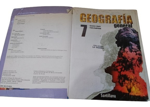 Geografía General 7mo Media  Gerardo J. Siso Q. Santillana 