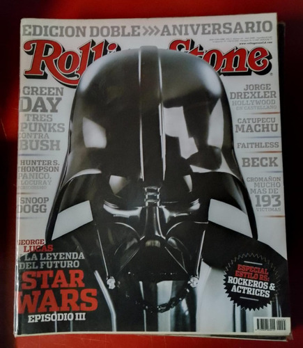 Revista Rolling Stone Numero 85 Star Wars Green Day