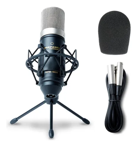 Micrófono Condenser Cardiode Kit Marantz Mpm-1000 Cta