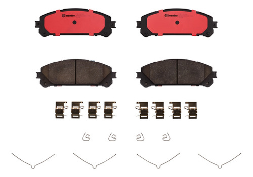 Balatas Delanteras Toyota Highlander 2014 3.5l Brembo