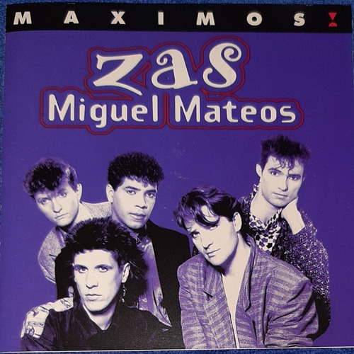 Zas Miguel Mateos Máximos Cd Descatalogado Cachorro Remix 