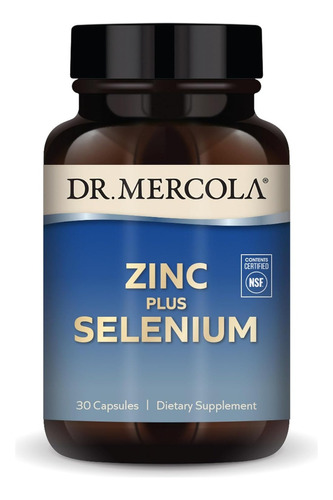 Zinc Más Selenio Dr. Mercola 30 Cápsulas