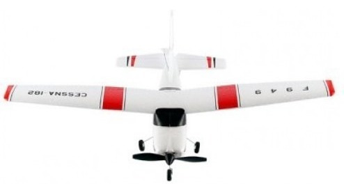 Imagen 3 de 4 de Set 3 Helices Y Cono Para Avion Rc Wltoys F949 Mini Cessna