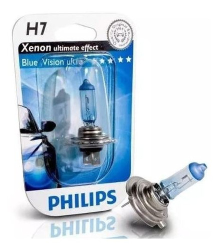 Lampara Philips Blue Vision H7