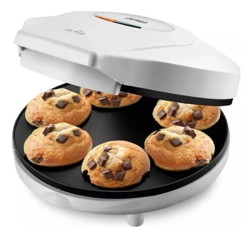 Maquina Para Hacer Cup Cake Maker Antiadherente Atma Cm8910p