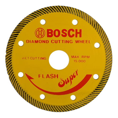 Imagem 2 de 3 de 10 Discos Diamantado Para Serra Mármore Bosch Flash Super