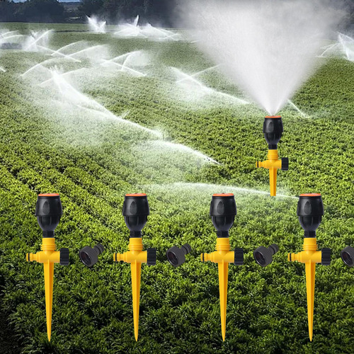 Youpin 4pcs Rociadores Giratorios De Jardín Rociadores De