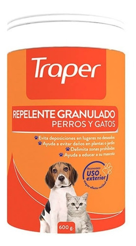 Traper Repelente Exteriores Perros Gatos-granulado 600gr -ar
