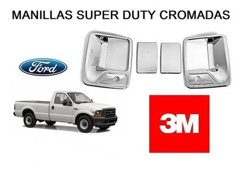 Accesorios Cromado Kit Manillas Ford Super Duty X2