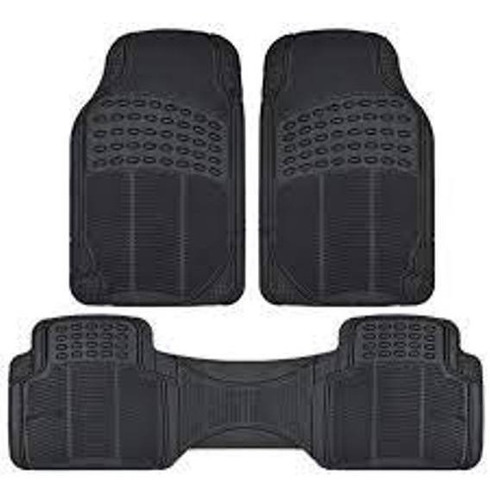 Alfombra Pesada Pvc 3 Piezas Premium Auto-camioneta Premiun