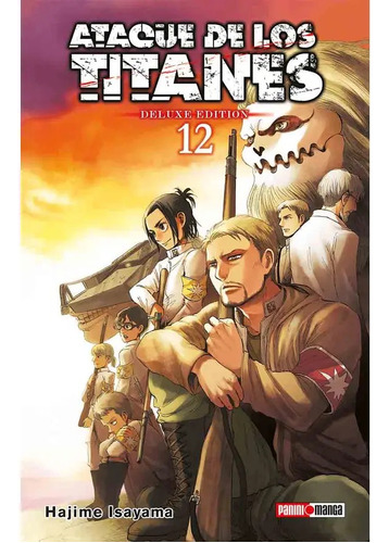 Panini Manga Attack On Titan Deluxe Edition N.12