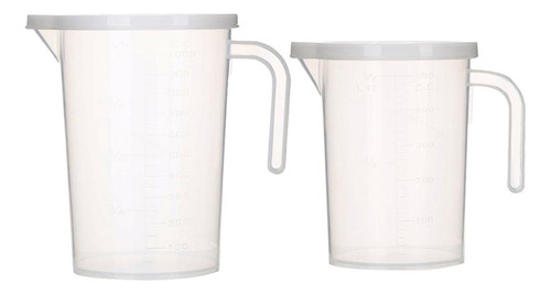 Para Vaso De Precipitados De Plástico Con Asa 500 Ml