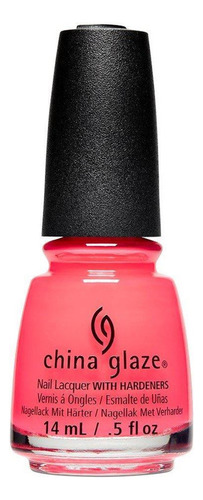 Esmalte De Uña China Glaze Rosa Chicle Con Glitter 14ml Color Don't Be Sea Salty