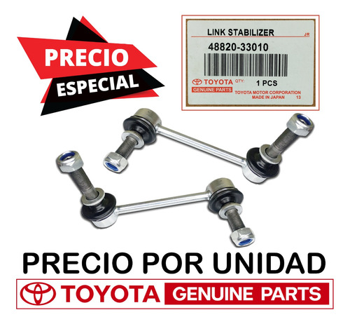 Lápiz Barra Link Derecha Toyota Fortuner Hilux Runner