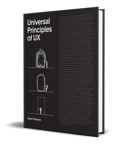 Universal Principles of UX, de Irene Pereyra. Editorial Rockport Publishers, tapa blanda en inglés, 2023