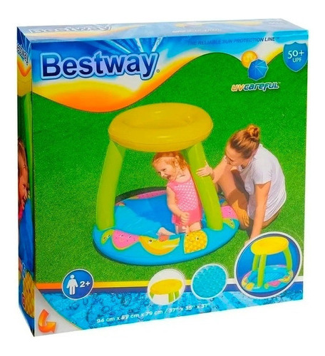 Bestway Pileta Frutas Con Techo Inflable 52331 94x89x79cm