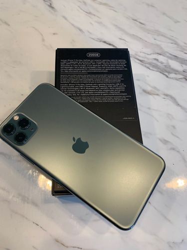 Iphone 11 Pro Max 256 Gb Verde Medianoche Impecable Verde Oscuro (Usado)