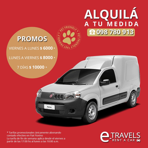 Imagen 2 de 6 de Alquiler De Camionetas Utilitarias