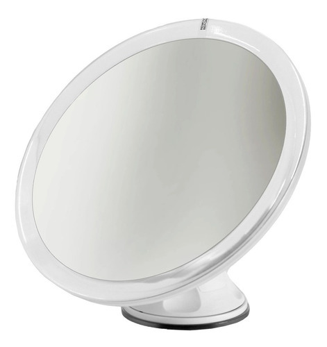Espejo Maquillaje Baño Con Ventosa Adherible Portatil /e Color del marco Blanco