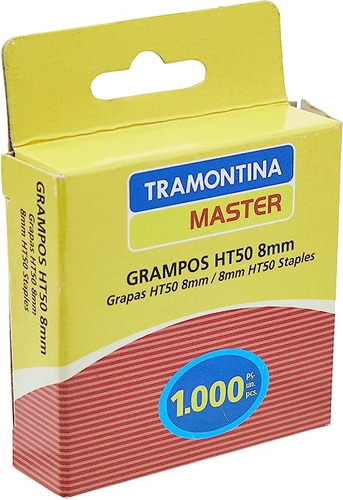 Grampas Tramontina Ht50 8mm Acero Tapicería, Cielo Raso, Etc