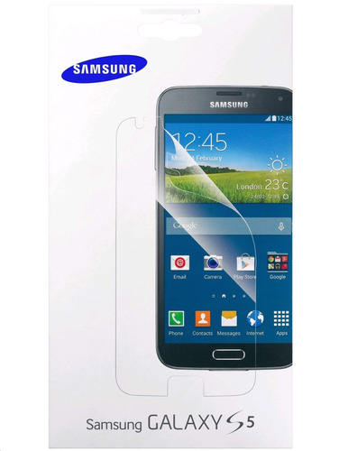 Lamina Protectora Pantalla Samsung S5 Transparente Nueva