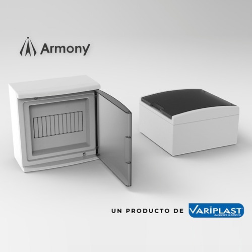 Imagen 3 de 7 de Caja Para Termica 6 Modulos Aplicar Variplast Armony