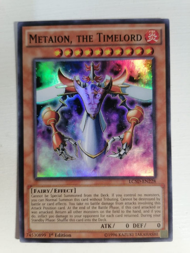 Yugioh! Metaion, The Timelord Lc5d-en228 1st Edition 