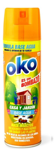 Insecticida Oko Casa Y Jardín 200 Ml Con 12 Piezas
