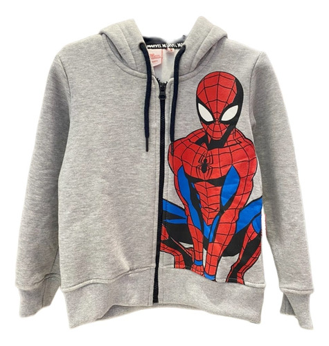 Chaqueta Spiderman Niños Marvel® Capucha Friza Campera