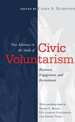 Libro New Advances In The Study Of Civic Voluntarism : Re...