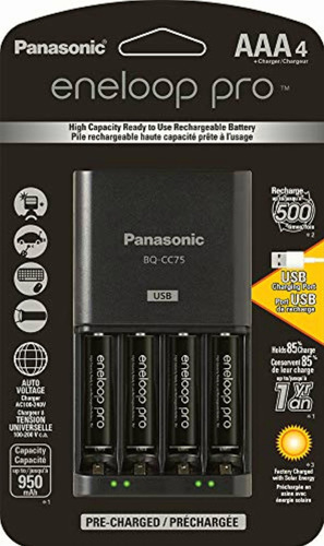 Eneloop Panasonic K-kj75k3a4ba Cargador De Batería Avanzado