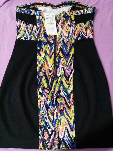 Imagen 9 de 10 de Precioso Vestido P. Dama- Zara- Talle M- Nuevo.