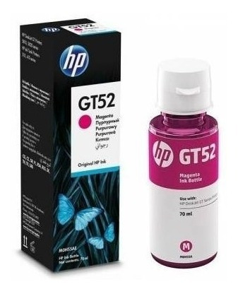 Hp Botella De Tinta Gt52 Magenta (m0h55al)