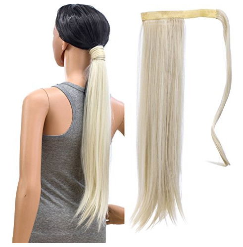 Swacc Mujeres Long Straight/curly Wavy Wrap Around Sb89f