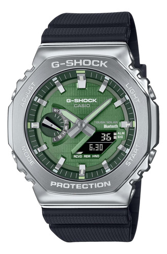 Casio Gbm-2100 Reloj De Pulsera Solar Resistente, Cubierta