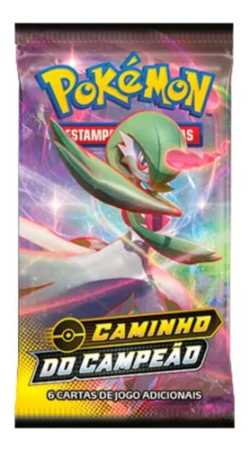 Caminho do Campeão do Pokémon Estampas Ilustradas