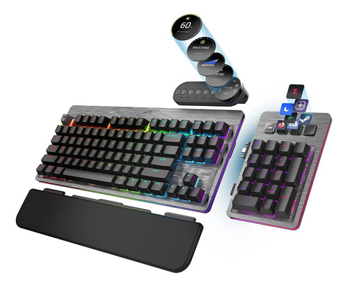 Teclado Mountain Everest Max Blue Clicky Eng-us