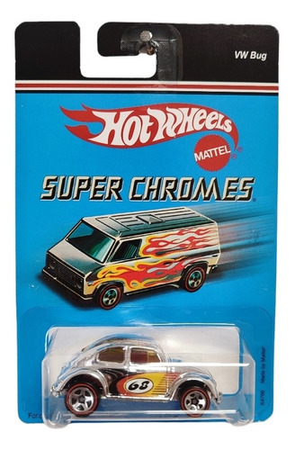 Hot Wheels Super Chromes Vw Bug Série 2006