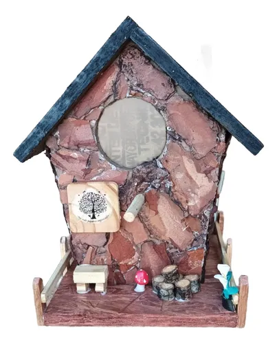 Casitas Para Pájaros Artesanales 