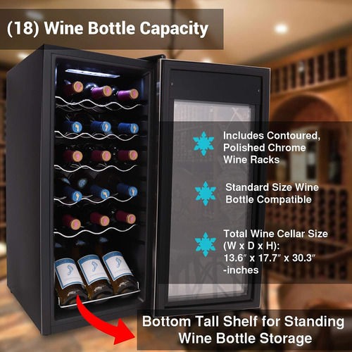 Cava De Vinos Frigobar Botellas 18 Botellas