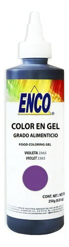 Color Gel Violeta Comestible Repostería Enco 2365-250