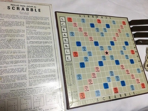 Juego De Mesa Scrabble Lili Ledy De Los Años 80s (Usado)