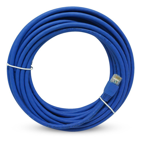 Cabo De Conexão Patch Cord Cat6 8mrj45 Azul Rj45utp Legrand