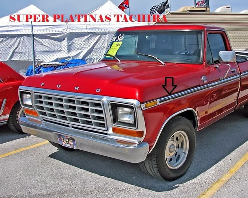 Platina Laterales Para Camioneta Ford 72 / 79