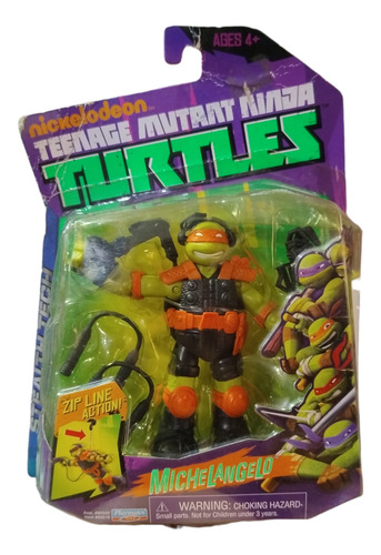 Figura  Michelangelo    Playmates 2013 Tortugas Ninja